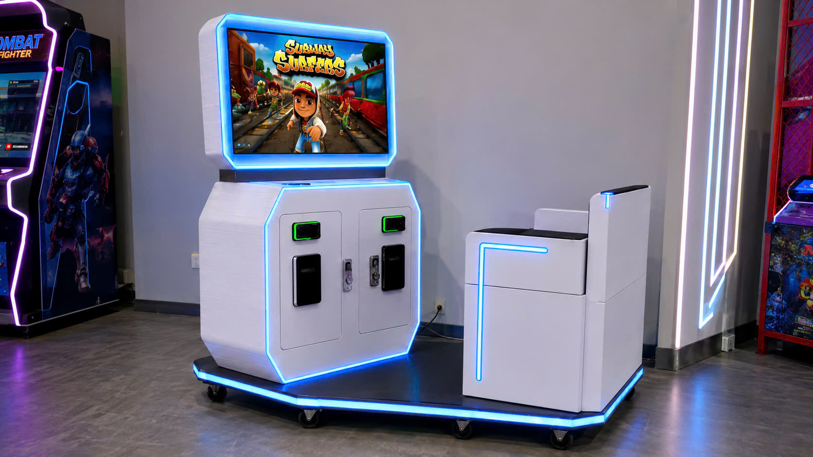 Máy game console lounge mang trải nghiệm gaming premium cho khách hàng
