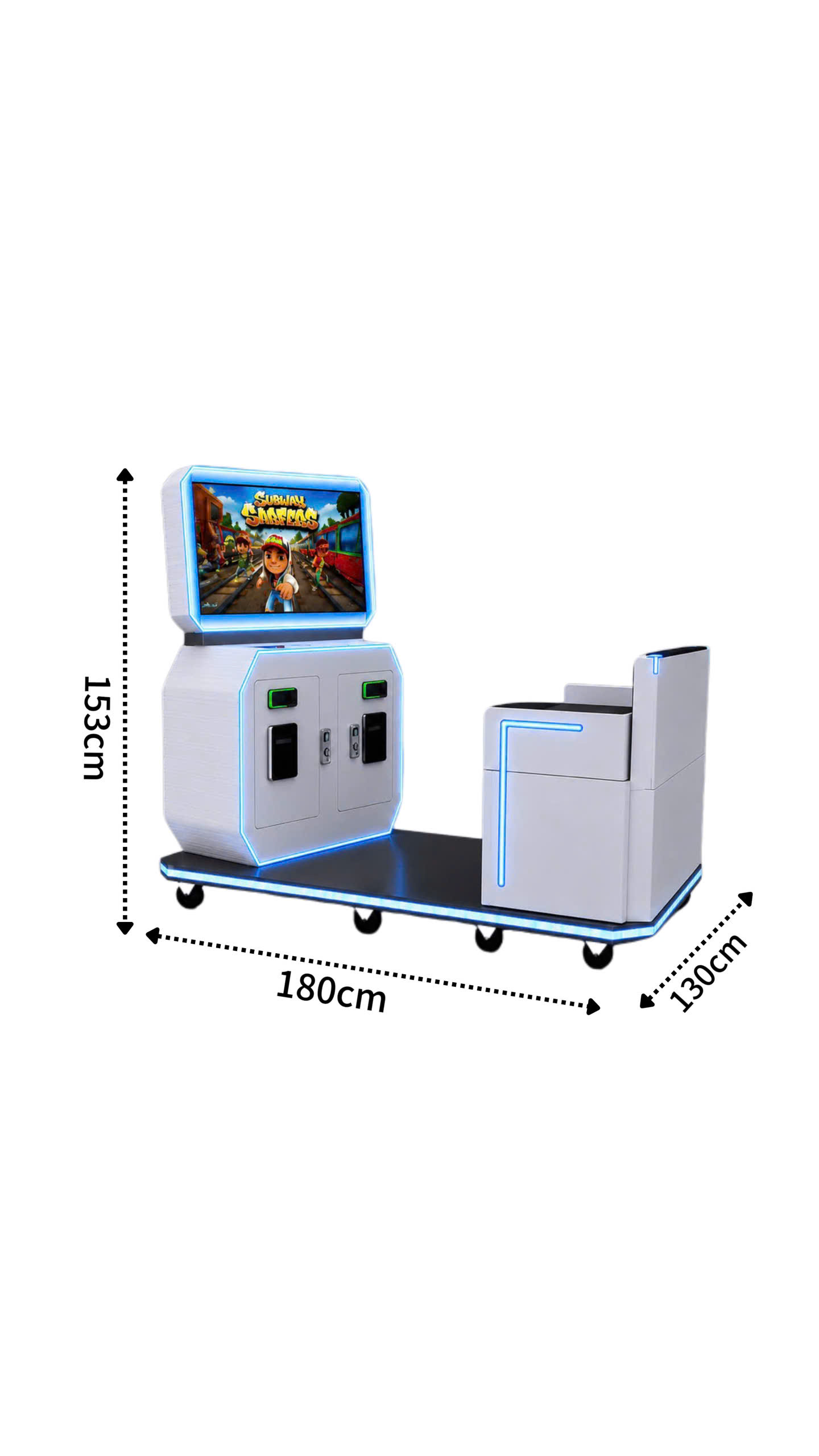Kích thước máy game tay cầm 2 người chơi