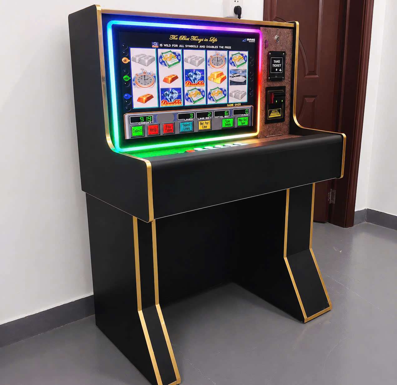 27-Inch Wooden Arcade Cabinet dimensions