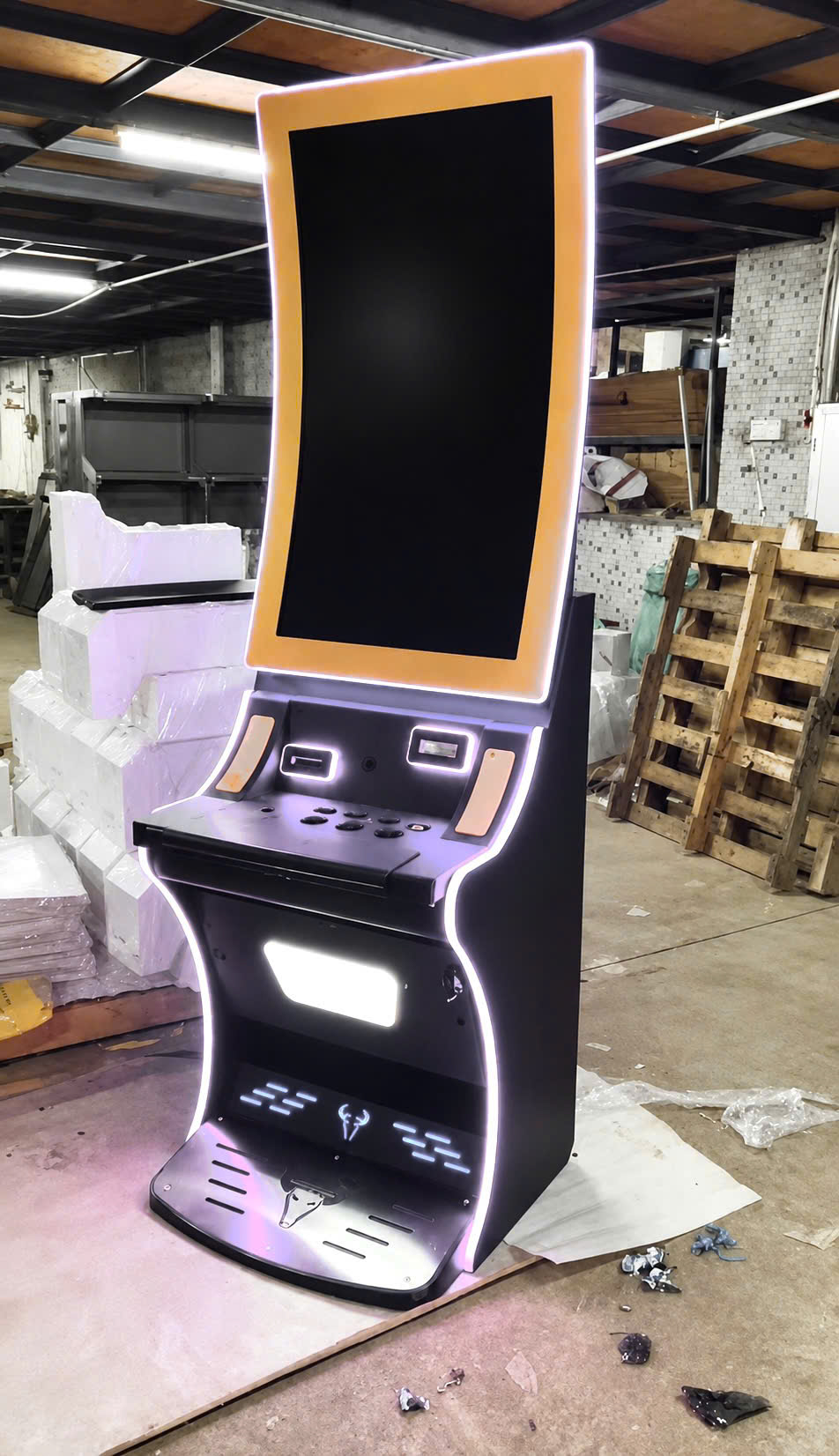 Premium touchscreen arcade machine designed to increase customer engagement