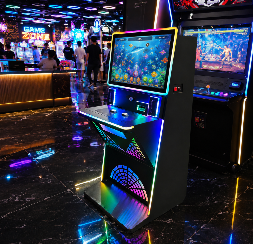 High-quality Standing Fish Shooting Arcade Game machines for amusement centers