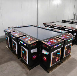 10-Player Multiplayer Fish Shooting Game Machine for Game Rooms