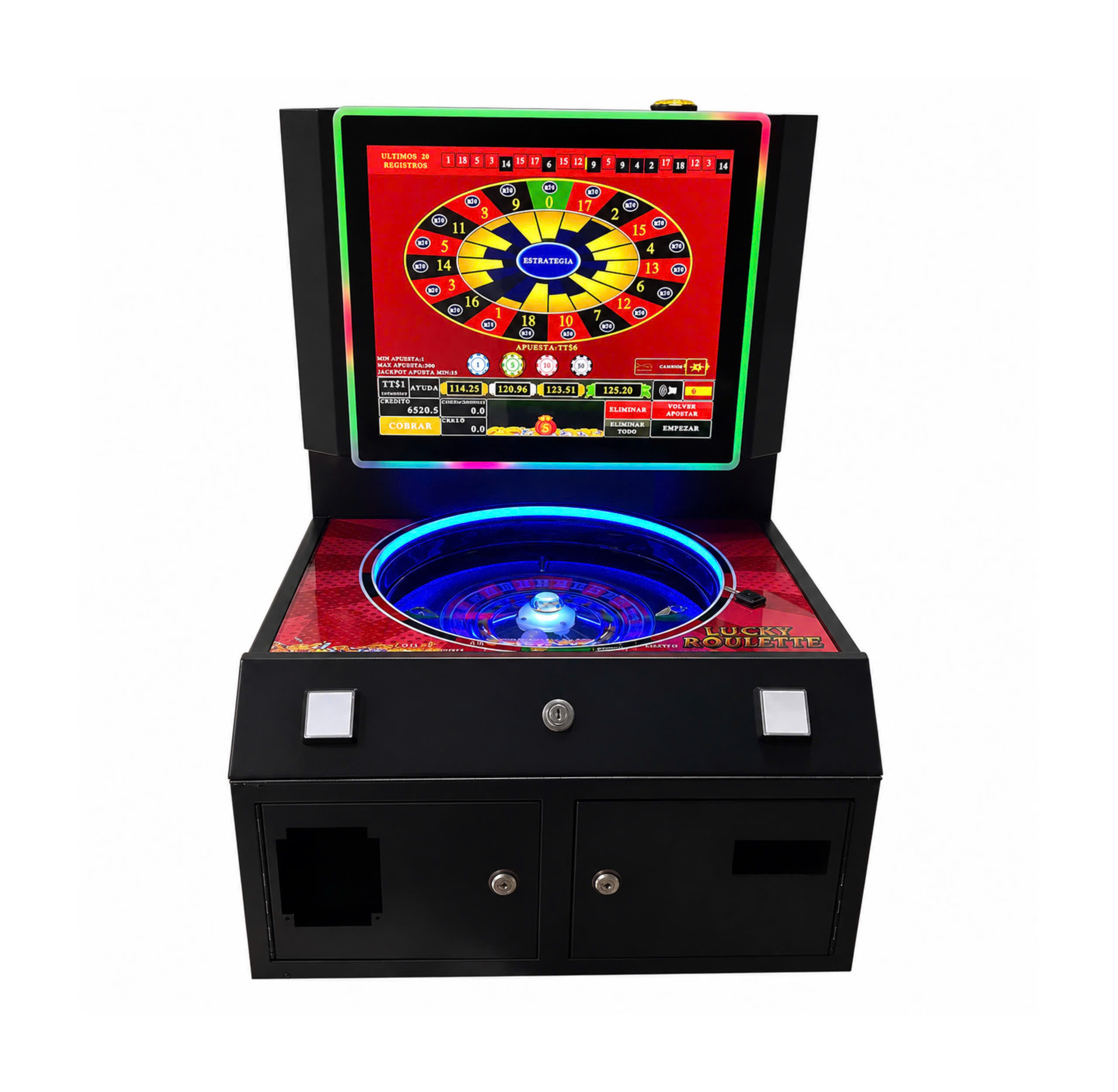 19 Inch Roulette Arcade Machine with metal cabinet 19 Inch Roulette Arcade Machine with metal cabinet
