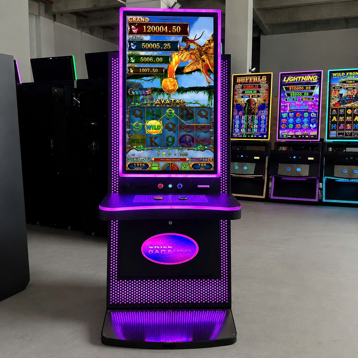 Commercial entertainment machine for business