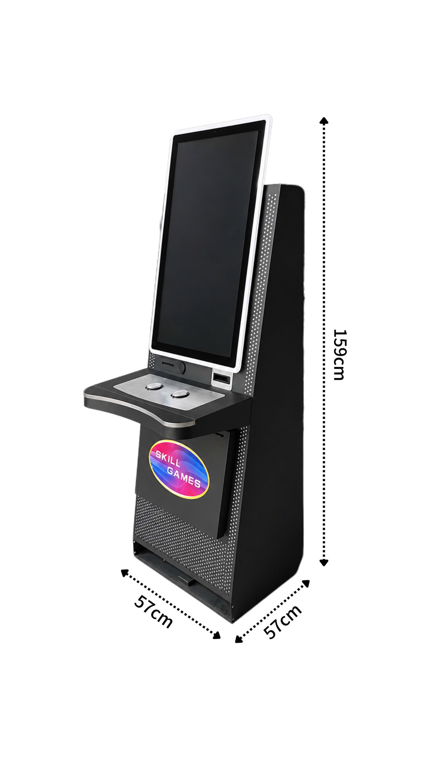32-inch vertical skill game machine dimensions