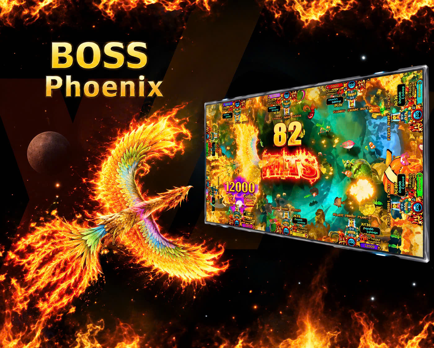ocean king 3 plus circus gp1 fish game board 03