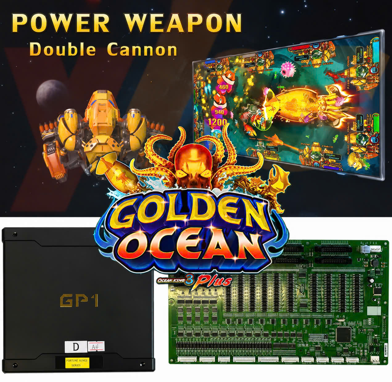 ocean king 3 plus circus gp1 fish game board