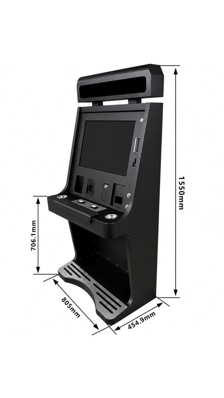 19-Inch Skill Game Arcade Machine W454.9 × D805 × H1550 mm