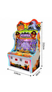 Kích thước Máy Game Thành Phố Quái Vật
