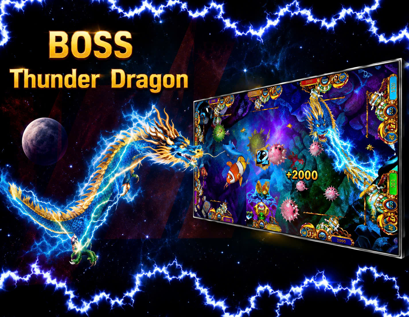 Zombie Awaken fish game with Thunder Dragon boss